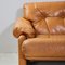 Coronado Leather Sofa Set, 1960s, Set of 3, Image 9