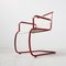 Red and White Bauhaus Armchair 8