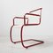 Red and White Bauhaus Armchair, Image 9