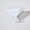 White Glass Shade Wall Fixture, 1970s, Image 1