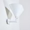 White Glass Shade Wall Fixture, 1970s 2