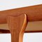 Longue Table Basse en Teck par Johannes Andersen 12