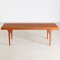 Longue Table Basse en Teck par Johannes Andersen 16