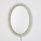 Oval Wall Mirror, 1950s, Image 1