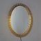 Oval Wall Mirror, 1950s 2
