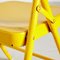 Yellow Iron Foldable Chair 10