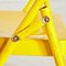 Sedia pieghevole in ferro giallo, Immagine 7