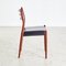 Model 78 Rosewood Chairs by Niels O. Moller, Set of 4 4