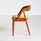 Danish Model 31 Velvet Chairs by Kai Kristiansen, Set of 6 4