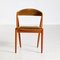 Danish Model 31 Velvet Chairs by Kai Kristiansen, Set of 6 5