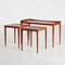 Tables Gigognes par Kurt Ostervig, 1958, Set de 3 1