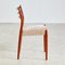 Model 78 Dining Chairs by Niels O. Møller, Set of 4 4