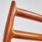 Model 78 Dining Chairs by Niels O. Møller, Set of 4, Image 8