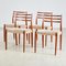 Model 78 Dining Chairs by Niels O. Møller, Set of 4 1