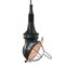 Mid-Century Industrial Blue Enamel Pendant Lamp, Image 1