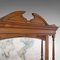 Large Victorian English Arts & Crafts Oak Sideboard with Mirror, Image 7