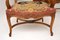 Antique Carolean Style Needlepoint Armchairs, Set of 2, Image 11