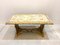 Tavolino da caffè antico in legno dorato, anni '40, Immagine 11