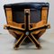 Leather & Beech Swivel Chair, 1970s, Image 31