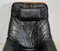 Leather & Beech Swivel Chair, 1970s 5