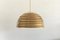 Vintage German Space Age Brass Saturno Pendant Lamp by Kazuo Motozawa for Staff 1