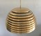 Vintage German Space Age Brass Saturno Pendant Lamp by Kazuo Motozawa for Staff 11
