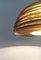 Vintage German Space Age Brass Saturno Pendant Lamp by Kazuo Motozawa for Staff 16