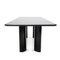 Rectangular Black Lacquered Dining Table, 1970s 3