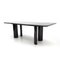 Rectangular Black Lacquered Dining Table, 1970s 5