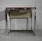 Kleiner Schreibtisch aus verchromtem Metall & Formica von DUO, 1970er 9