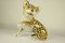 Estatuilla de leopardo / guepardo infantil de cerámica pintada a mano, años 60, Imagen 2