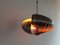 Spiral Kinetics Style Pendant Lamp by Henri Mathieu, 1970s 5