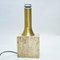 Travertine & Brass Table Lamp by Fratelli Mannelli, 1960s 3
