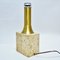 Travertine & Brass Table Lamp by Fratelli Mannelli, 1960s, Image 1