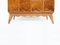 Italian Gio Ponti & Emilio Lancia Style Burl Walnut Bar Cabinet, 1940s, Image 11