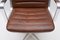 Brown Leather Swivel Chair by Karl-Erik Ekselius for AB J.O. Carlson, 1960s 13