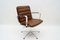 Brown Leather Swivel Chair by Karl-Erik Ekselius for AB J.O. Carlson, 1960s 2