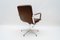 Brown Leather Swivel Chair by Karl-Erik Ekselius for AB J.O. Carlson, 1960s 5