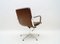 Brown Leather Swivel Chair by Karl-Erik Ekselius for AB J.O. Carlson, 1960s 9