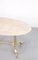 Italian Geometric Carrara Marble & Glass Coffee Table from Cattelan Italia, 1960s 2