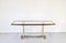 Italian Mahogany, Brass & Marble Dining Table, 1960s 12