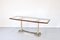 Italian Mahogany, Brass & Marble Dining Table, 1960s 1