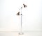 Vintage Danish Metal 2-Arm Floor Lamp, 1960s, Image 1