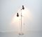 Vintage Danish Metal 2-Arm Floor Lamp, 1960s 3