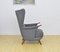 Poltrona Wingback Mid-Century, Danimarca, anni '60, Immagine 7