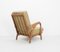 Vintage Organic-Shaped Oak Lounge Chairs, 1950s, Set of 2 4