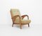 Vintage Organic-Shaped Oak Lounge Chairs, 1950s, Set of 2 2