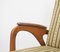Vintage Organic-Shaped Oak Lounge Chairs, 1950s, Set of 2 7