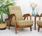 Vintage Organic-Shaped Oak Lounge Chairs, 1950s, Set of 2, Image 9