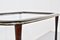 Italian Mahogany, Brass & Glass Drinks Trolley by Ico Parisi, 1960s 9